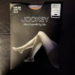 JOCKEY Sheer & Comfortable Day Sheer    PLUS 2 SIZE  Control Top Honey Beige